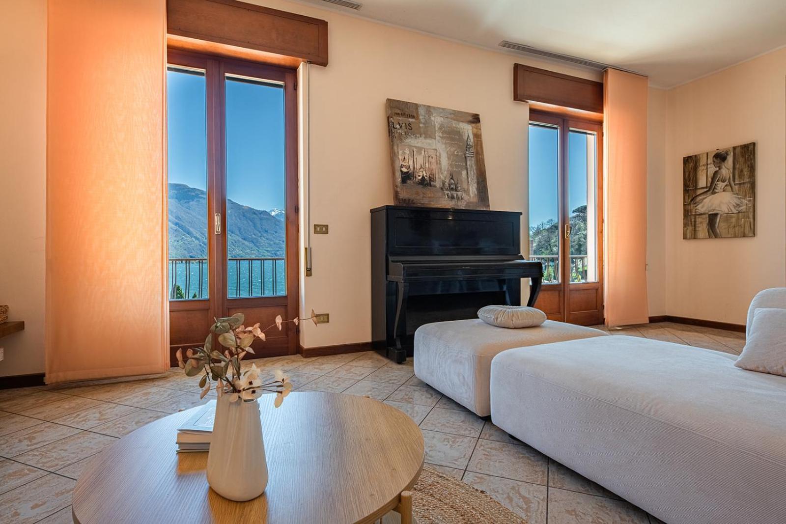 Appartamento Bellavista - Lake Como View - Near The Beach Cremia Exterior photo